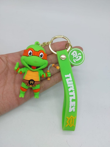 Llavero Tortugas Ninja Michelangelo Miguel Angel Dibujo Anim