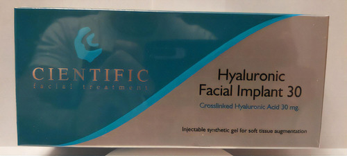 Hyaluronic Facial Implant 30.ácido  Hialurónico Reticulado Tipo De Piel Mixta