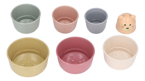Vaso Apilable Baby Abs Multicolor Para Niños Y Bebés