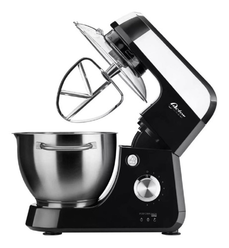 Imagen 2 de 6 de Batidora de pedestal Oster Perform Inox FPSTSM2711 negra 60 Hz 120 V