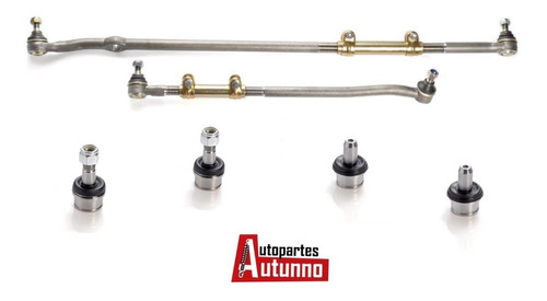 Kit Barras De Direccion+rotulas Sup/inf X4 Ford F100 - F150