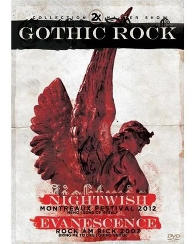 Dvd Nightwish & Evanescence - Ghotic Rock