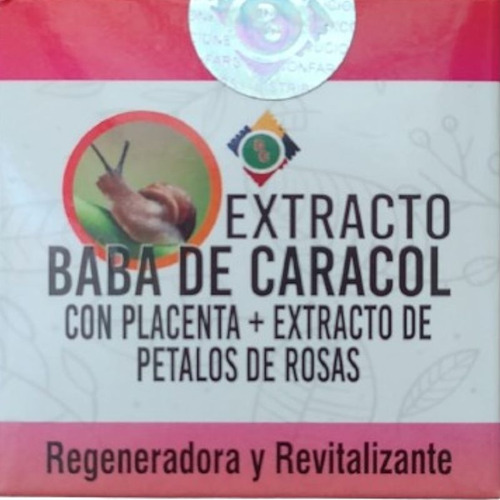 Crema Facial Baba De Caracol - g a $300