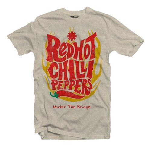 Playera Red Hot Chilli Peppers Marca Rebel