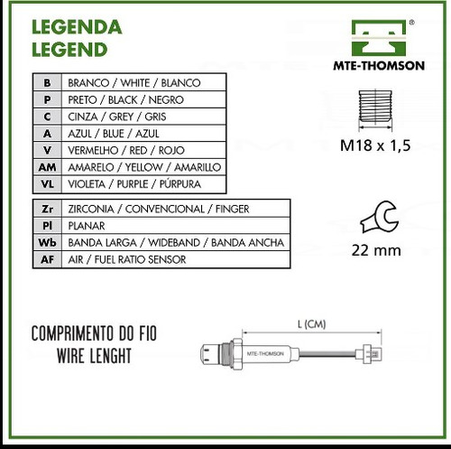 Sensor De Oxígeno / Vw Jetta A3 1.8 Lts 1992 A 1994