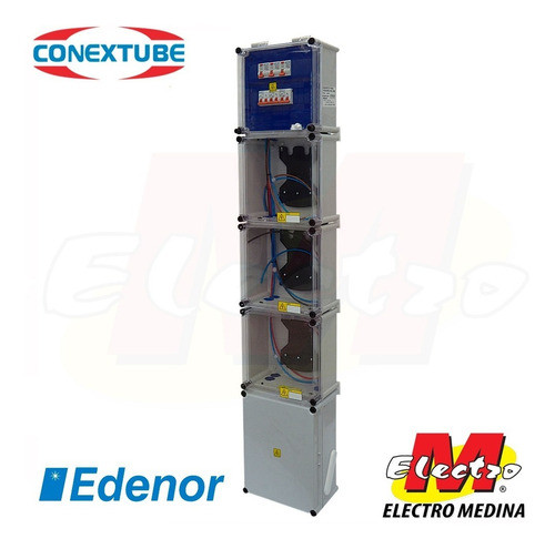 Gabinete 3 Medidor Tm Y Dif  Edenor Conextube Electro Medina