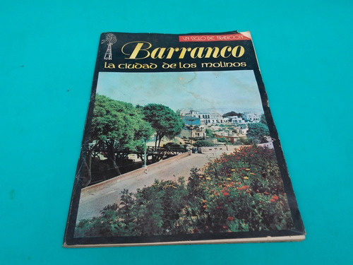 Mercurio Peruano: Libro Barranco Lima Ciudad De Molinos L142