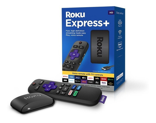 Roku Express Plus Hd 3931rw Control De Voz