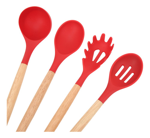 Juego De Utensilios De Cocina De 12 Piezas Mango Ergonómico