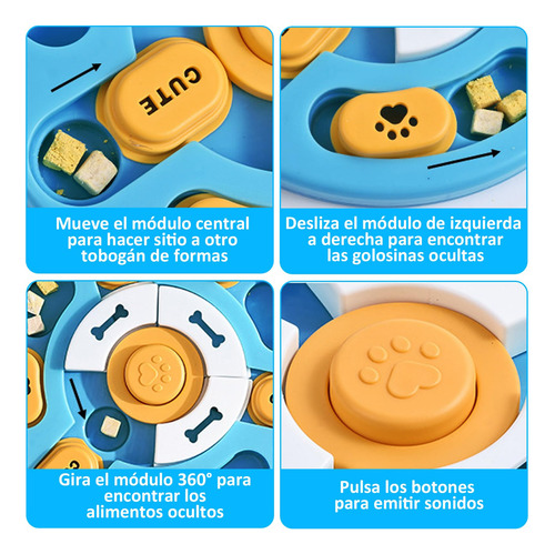 Juguetes Interactivos Para Perro,rompecabezas Para Perro
