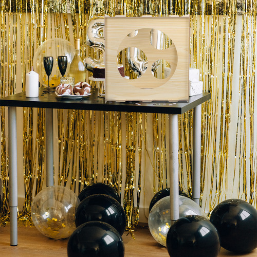 Práctico Medidor De Globos, Caja De Bolas Para Medir Globos