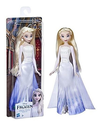 Disney Frozen 2 Queen Elsa Shimmer Fashion Doll, Ropa Y Acce