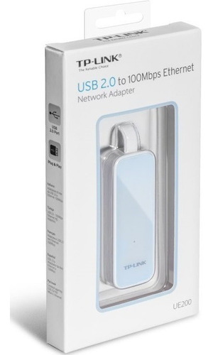 Kit 10 Adaptador Tp-link Ue200 Rj45 Ethernet Usb Macbook