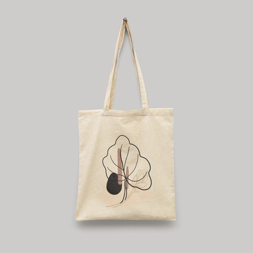 Tote Bag (bolsa Ecológica), Hoja Minimalista 