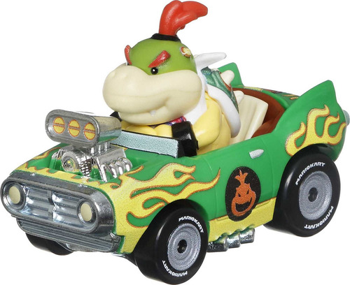 Hot Wheels Mario Kart Bowser Jr. Flame Flyer Cast-cast Para