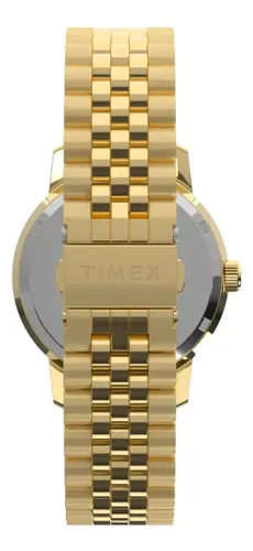 Relógio Timex Marlin Quartz Gmt Tw2y47700 Dourado | Parcelamento