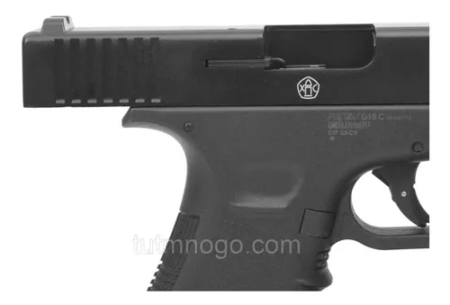 Pistola Fogueo (sonido) Retay G19c Glock Turquía Semi Auto