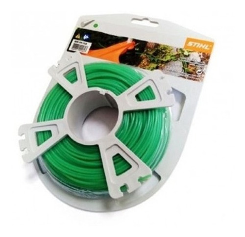 Hilo Redondo Silencioso 4.0 Mm Stihl /desbrozadora Verde 27m