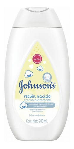 Johnson's Crema Recien Nacido 200ml.