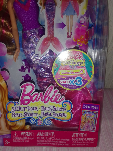 Barbie And The Secret Door Barbie Y La Puerta Secreta (Usado)