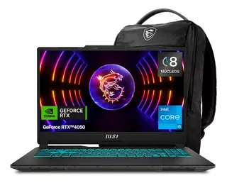 Laptop Gamer Msi Cyborg 15 Rtx 4050 I5 16gb 512ssd + Mochila