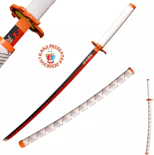 Katana do Rengoku Espada Demon Slayer Tamanho Real