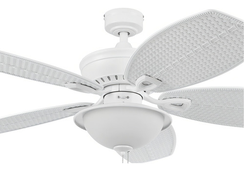 Ventilador De Techo Exterior C/luz Coolfan Huracán C/cadena Cantidad De Aspas 5 Estructura Blanco Aspas Chocolate Diámetro 52 Material De Las Aspas Plástico