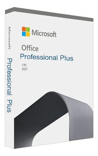Microsoft Office 2021 Pro Plus: 5 Licencia Para Pc
