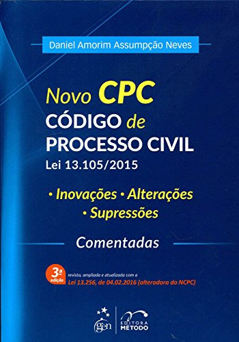 Libro Novo Cpc Código De Processo Civil Lei 13 105 2015 De D