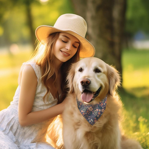 36 Pañuelos En Blanco Por Sublimación Para Perros, Bufanda N