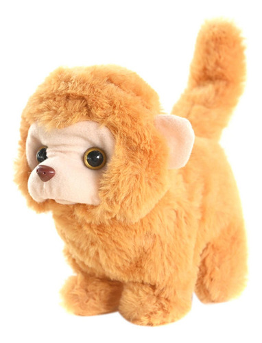 Muñeco Que Camina, Mono Suave De Juguete, Animal Relleno,