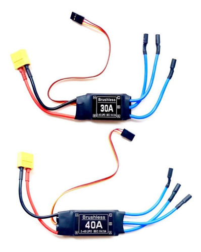 Conector T Del Controlador Electrónico De Velocidad Esc 30a