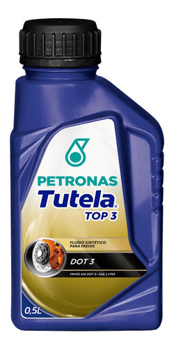 Petronas Tutela Dot 3 Sintético Top 3 Fluido De Freio 500ml