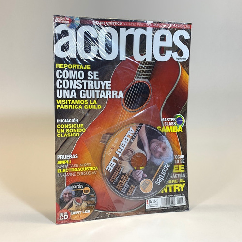 Revista Acordes Cómo Se Construye Una Guitarra Con Cd #128