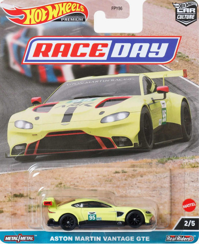 Hot Wheels Car Culture Race Day Aston Martin Vantage Gte