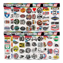Comprar Cartela 97 Adesivos Logos Antigos Good Year Tires, Good Y M2