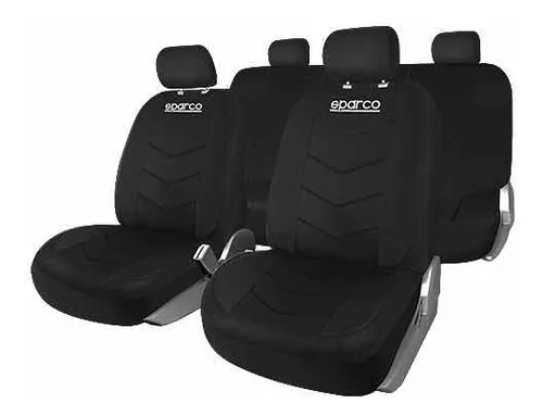 comprar Funda Cubre Asientos Auto Camioneta Universal Sparco Negra