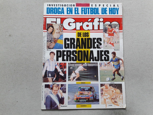 El Gráfico Nº 3769 Año 1991 Ruggeri Michael Jordan Reutemann