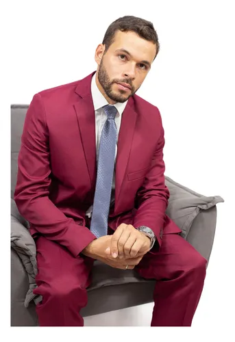 Terno Masculino Slim Completo - Blazer + Calça + Qualidade !