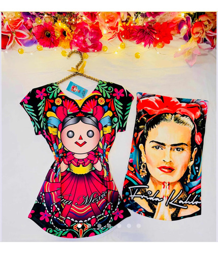 Blusa Frida Khalo Septiembre Ropa Regaló Arte Mexicano 