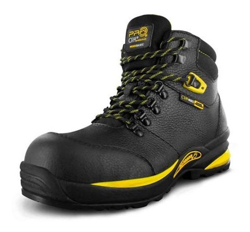 Bota Seguridad Casco Dieléctrico Cliff 5042 Negro Caballero