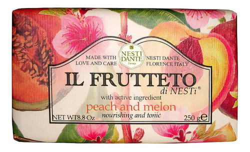 Nesti Dante Frutteto sabonete pêssego e melão 250g