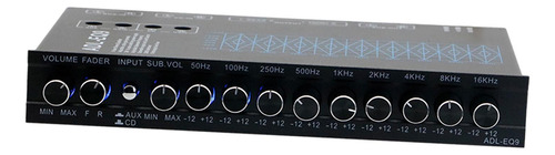 Ecualizador De 9 Bandas 9 Bandas De Ecualización Eq 12v Dc