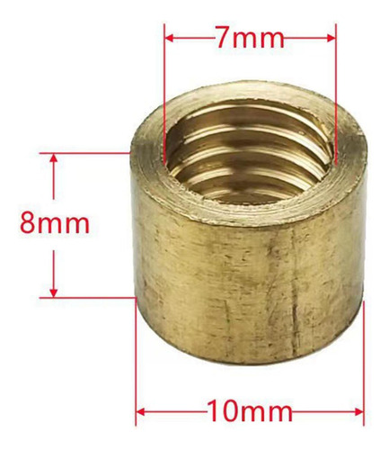 4 X 10x Virolas Para Tacos De Billar, Tubo De Para Tacos De