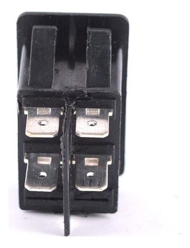 3pcs 4pins Llevó El Interruptor De Palanca Oscilante De
