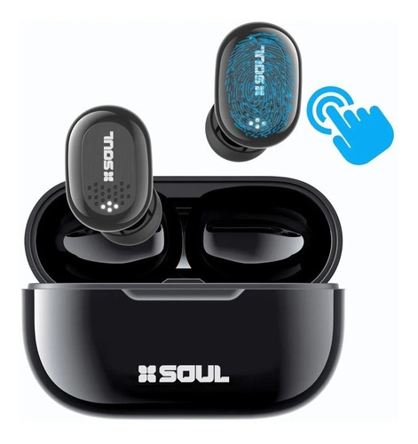 Auriculares Inalambricos Tws 700 Bluetooth 5.0 Soul Deportiv Color Negro