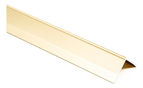 Angulo Tapacanto Alum Dorado/bronce 16x16x2500 Mm Moldumet Dorado Brillante