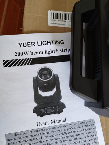 Beam 200w Nuevas Selladas 2 Piezas (Usado)