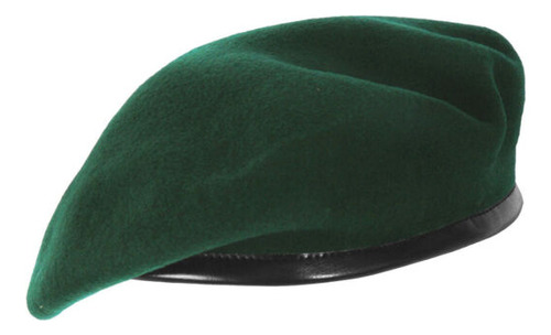 Boina Verde Tipo Militar Fabricación Uruguaya 