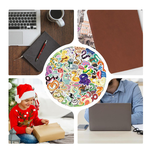 Calcomanías De Tazas De Dibujos Animados Calcomanías Imperme